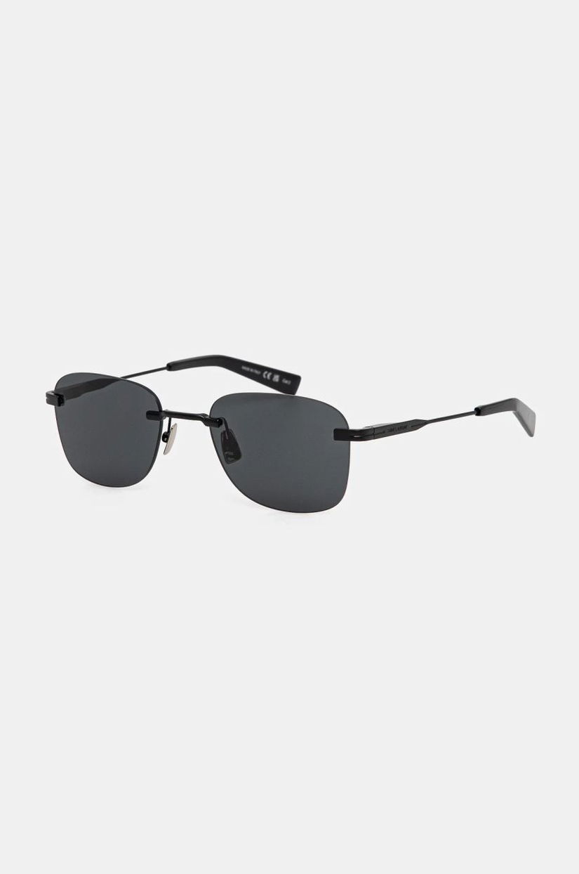 Saint Laurent ochelari de soare culoarea negru, SL 744 SUN