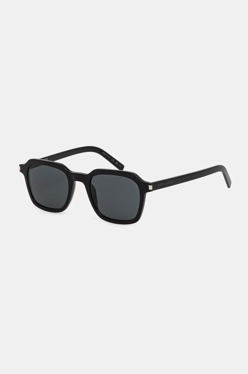 Saint Laurent ochelari de soare culoarea negru, SL 715 SLIM