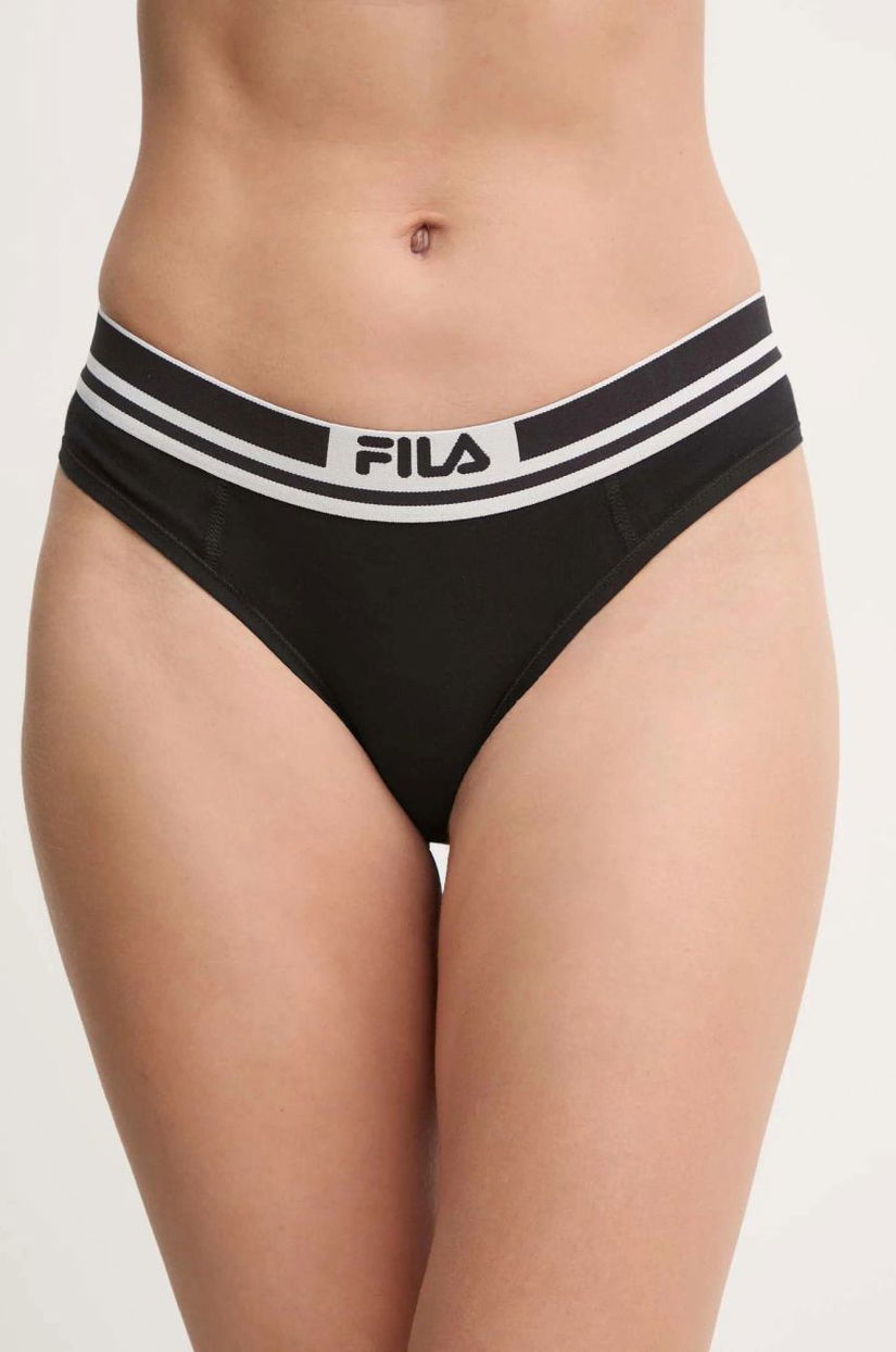 Fila chiloti culoarea negru, FU6308