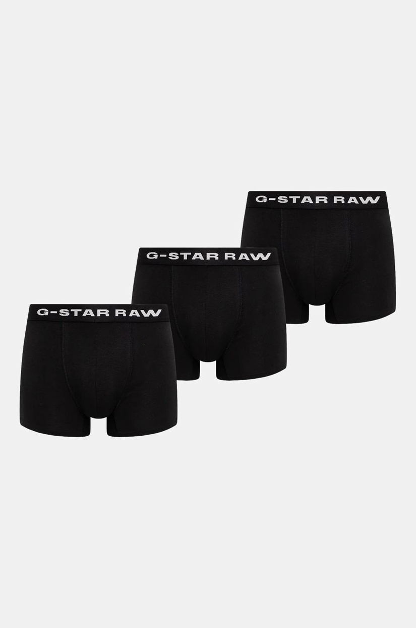 G-Star Raw boxeri 3-pack barbati, culoarea negru, D23771-D516