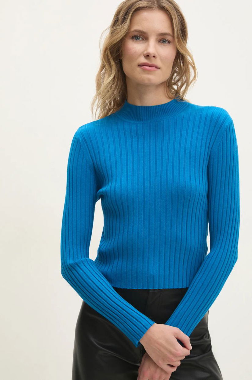 Answear Lab pulover femei, light, cu turtleneck