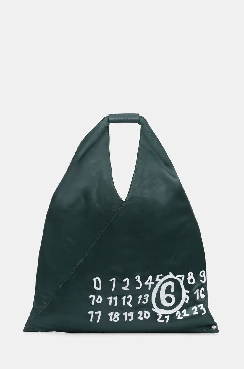 MM6 Maison Margiela poseta culoarea verde, S54WD0039.P7184