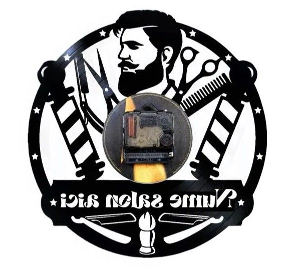 BARBERSHOP- ceas de perete