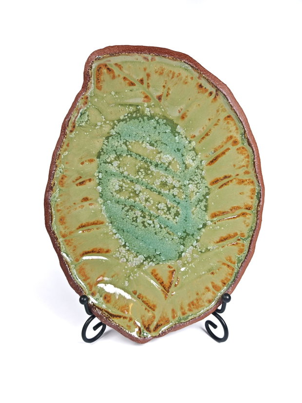 Platou ceramica Leafy