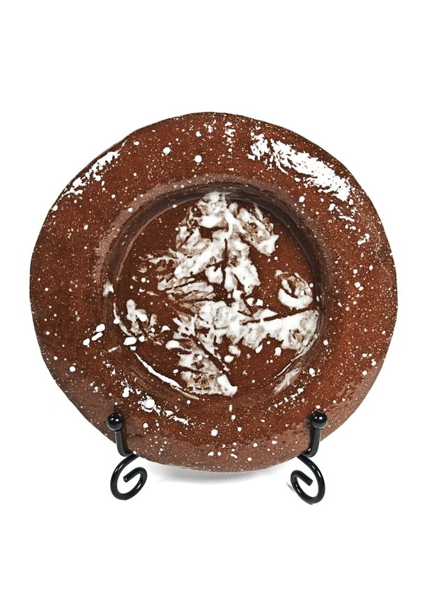 Farfurioara ceramica Leafy