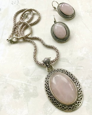 Set vintage cuart roz