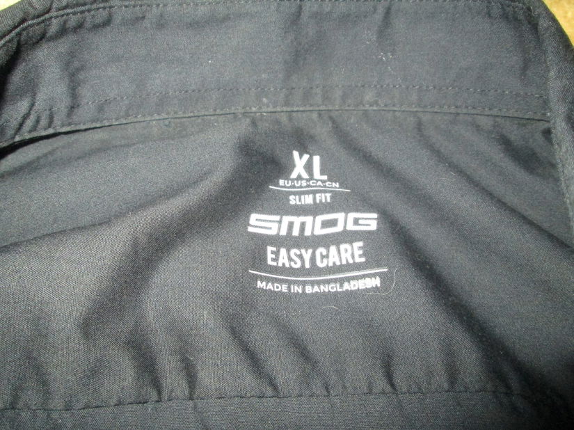 camasa neagra simpla Smog XL