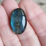Cabochon labradorit, 26*17 mm