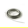 Fir tiger tail, otel inoxidabil siliconat argintiu, 0.45mm (10m) DV.0035