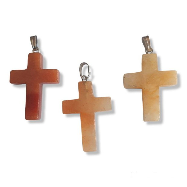 Pandantiv cruciulita jad 28x18mm PD.0019
