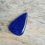 Cabochon lapis lazuli, 29x19 mm