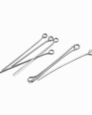 Ace cu bucla, otel inoxidabil 26x0,6mm (10buc)  IN.6011