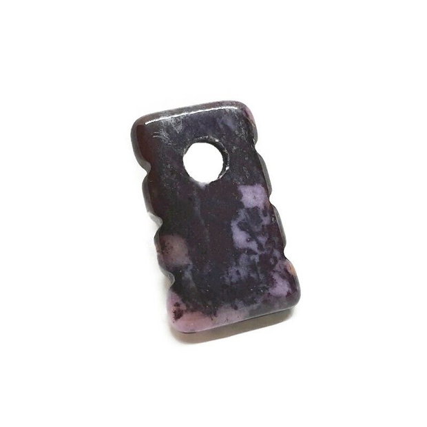 Pandantiv rodonit 28x17mm PD.5014
