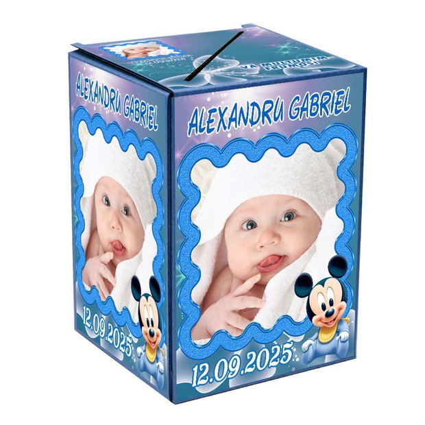Cutie Mickey Mouse BABY tip urna pentru plicuri dar