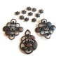 (13buc) Pandantive metalice cuprate  PD.5012