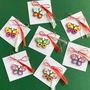 Martisor brosa fluture din lemn