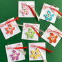 Martisor brosa steluta din lemn