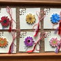 Martisor brosa floare din lemn