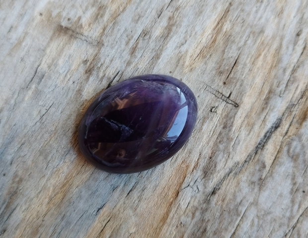 Cabochon ametist, 30*22 mm