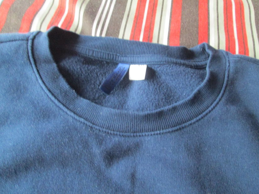 bluza/flanela bleumarine H&M  XL/XXL