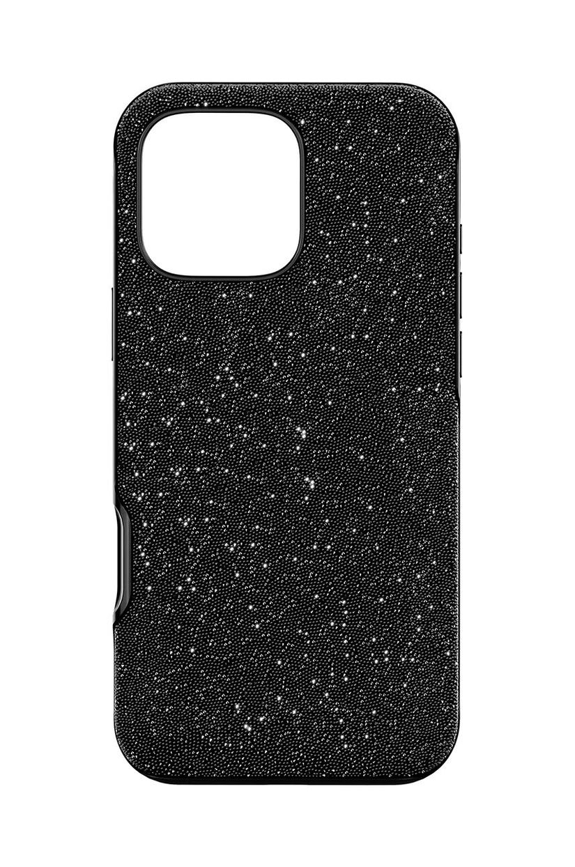 Swarovski etui pentru telefon HIGH 16 PRO MAX culoarea negru, 5698789