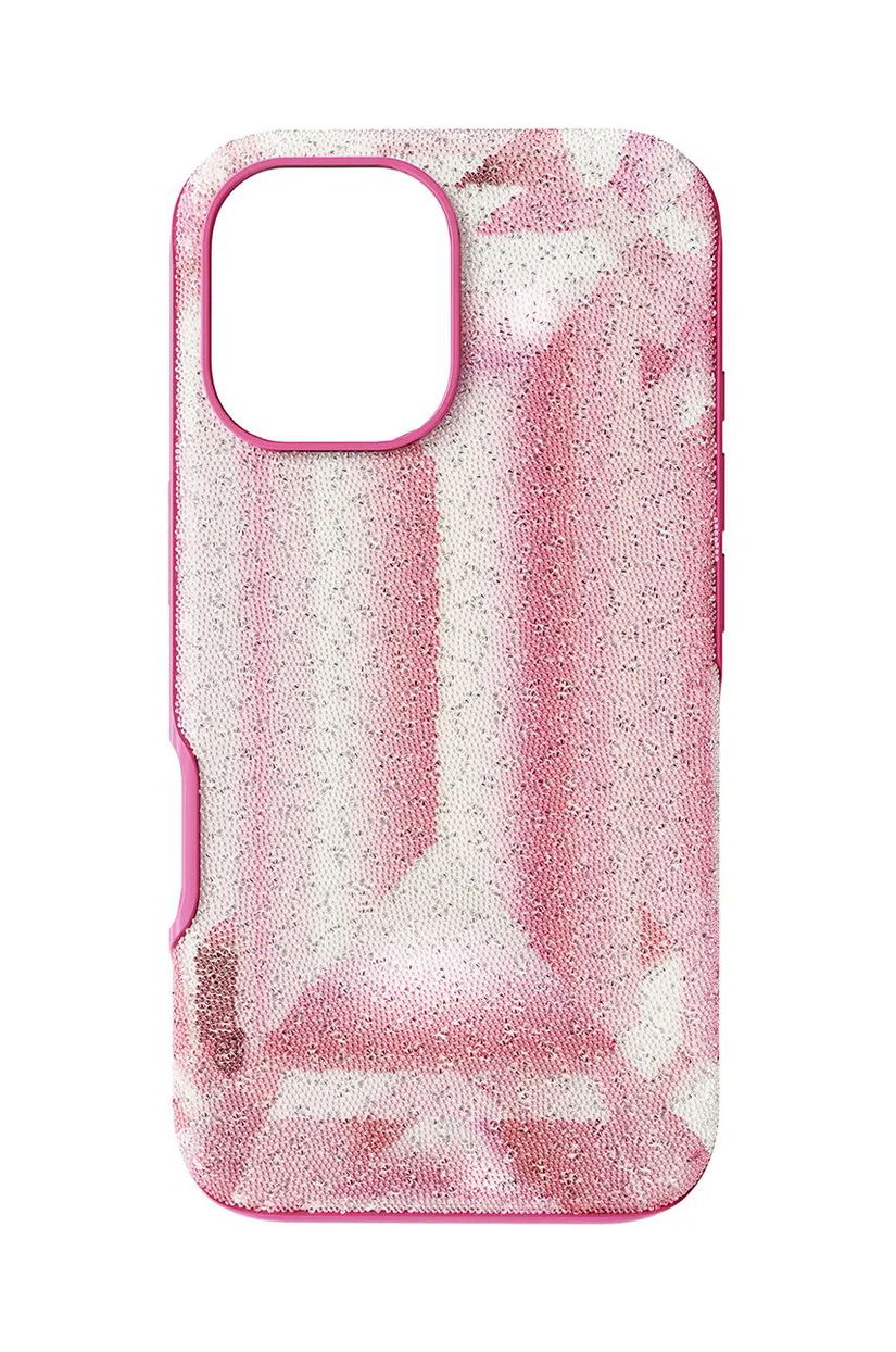 Swarovski etui pentru telefon HIGH 16 culoarea roz, 5700011