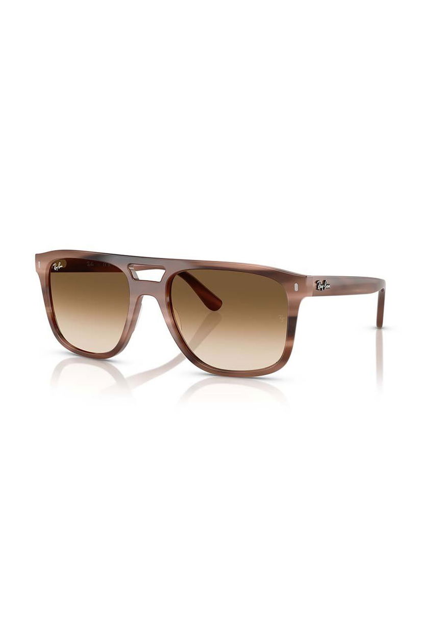 Ray-Ban ochelari de soare barbati, culoarea maro, 0RB2213