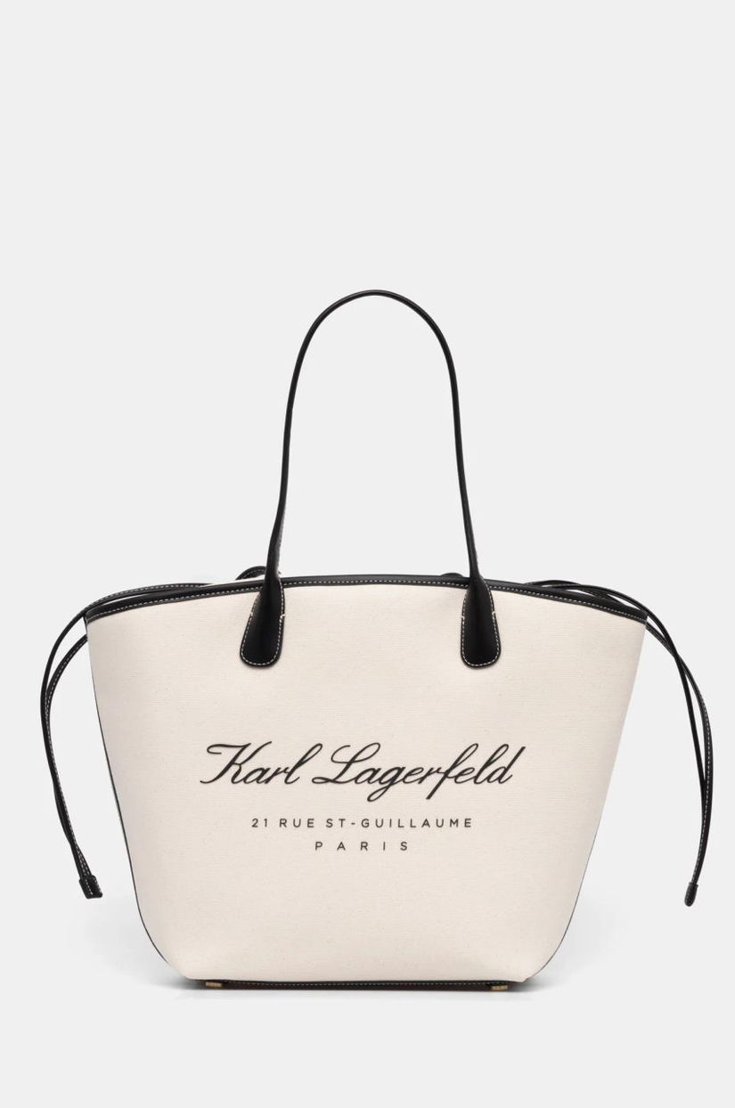 Karl Lagerfeld poseta culoarea bej, A1W46075