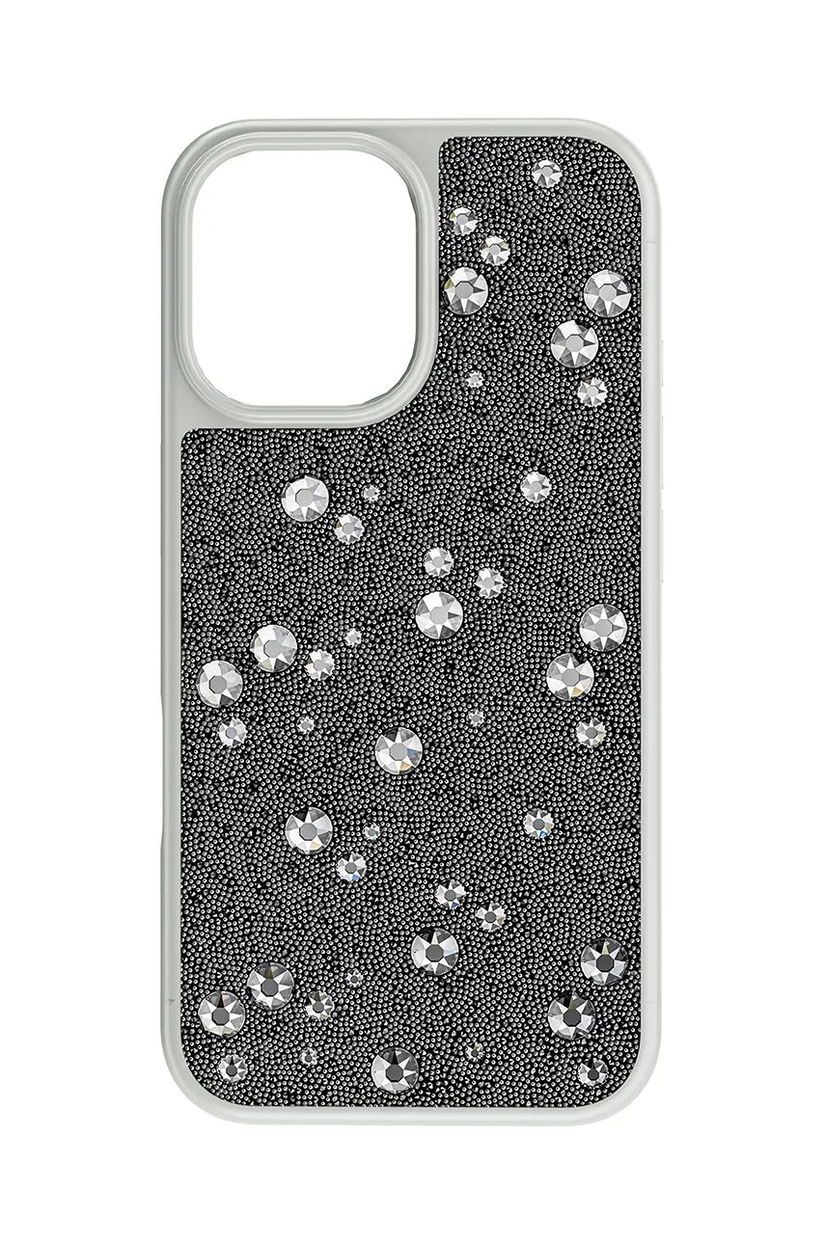 Swarovski carcasă pentru telefon HIGH 16 culoarea gri, 5698782