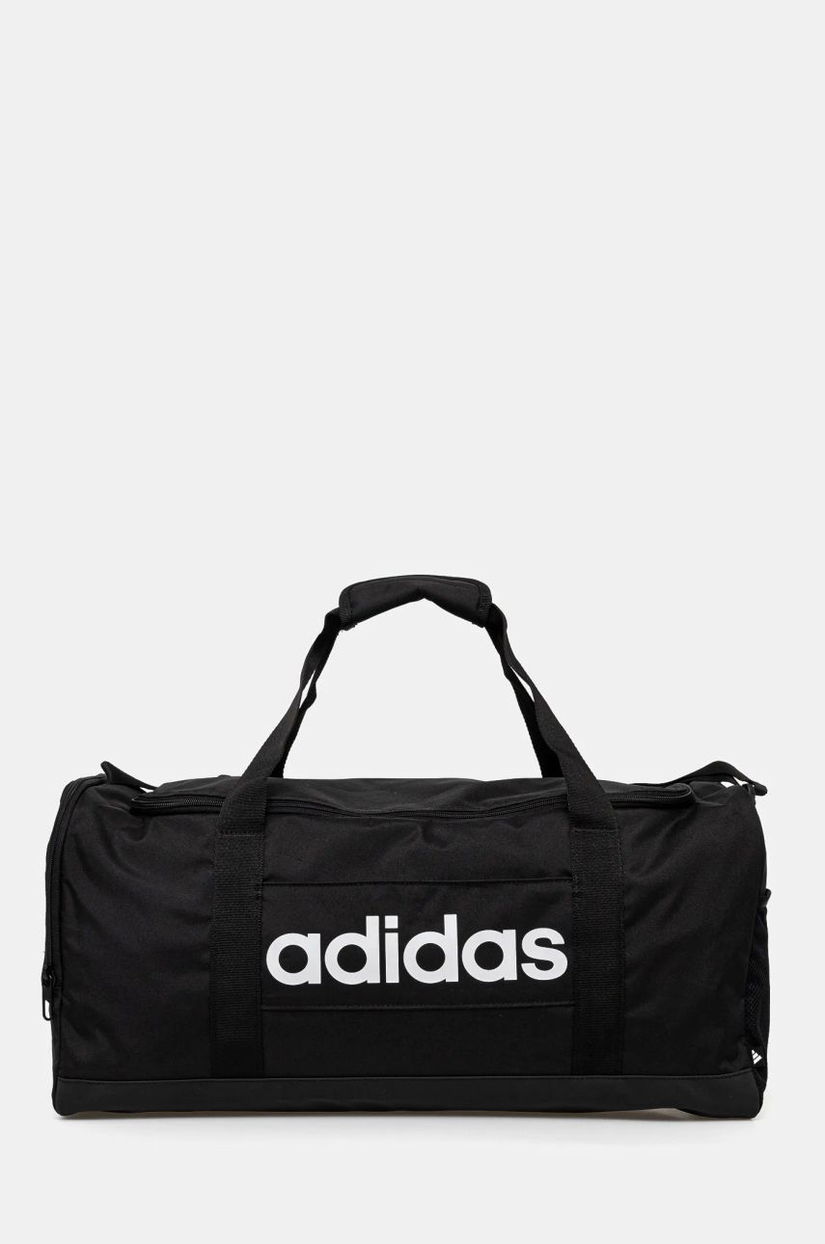 adidas geanta Linear Duffel culoarea negru, JD9555