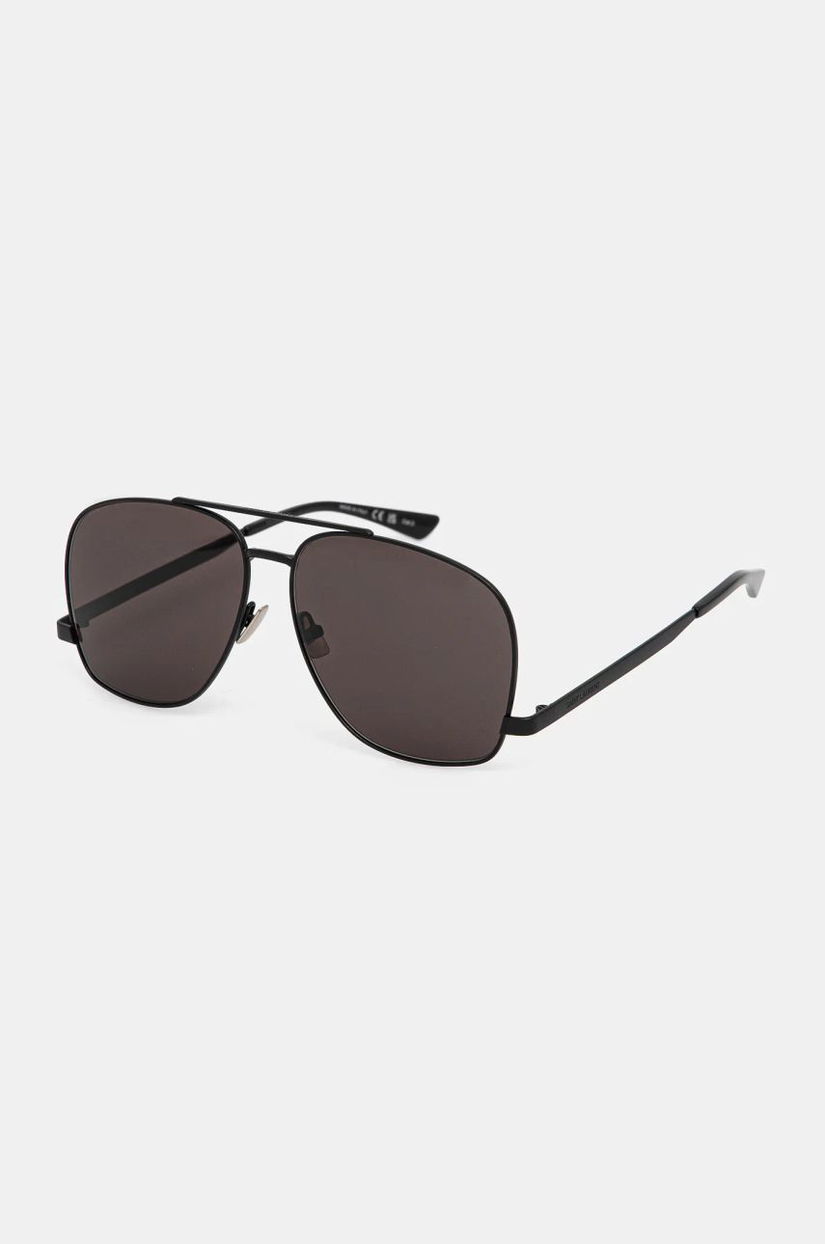 Saint Laurent ochelari de soare barbati, culoarea negru, SL 653 LEON