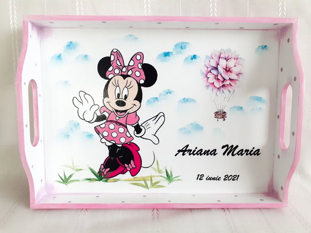 Tavita de mot fetita cu Minnie
