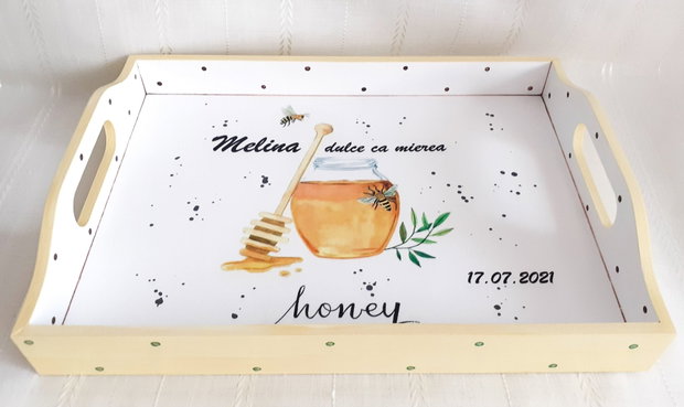 Tavita de mot fetita dulce ca mierea