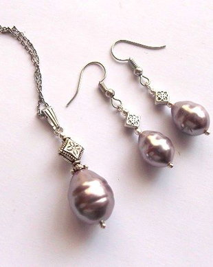 set cu perle de Mallorca 47563