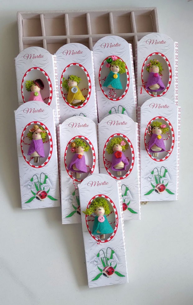Cleme pentru par/martisor