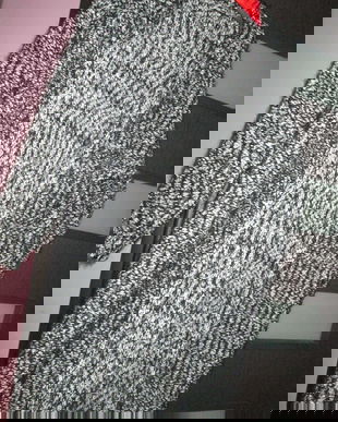 cardigan alb/negru calduros 44/L