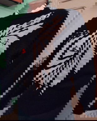 Pulover nou cu aplicatii