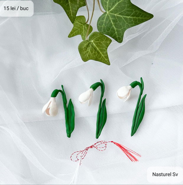 Brose martisor: Ghiocei