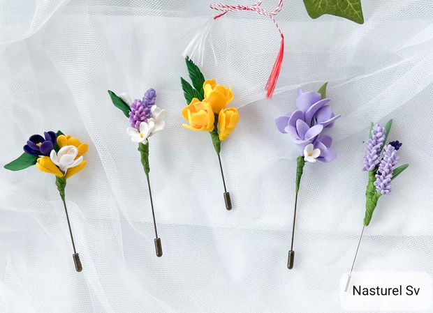 Martisor pin: Flori