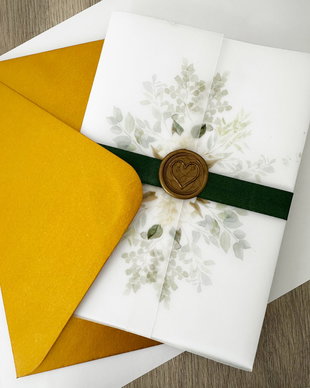 30 Hartie Transparenta pentru Invitatii Nunta, Plicuri transparente pentru Invitatii