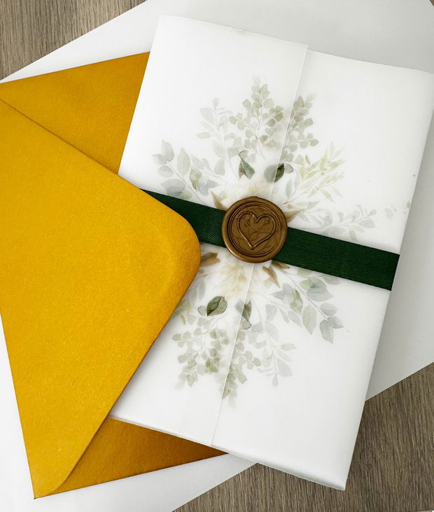 30 Hartie Transparenta pentru Invitatii Nunta, Plicuri transparente pentru Invitatii