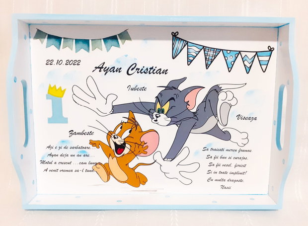 Tavita de mot baietel Cu Tom și Jerry