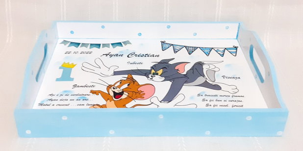 Tavita de mot baietel Cu Tom și Jerry