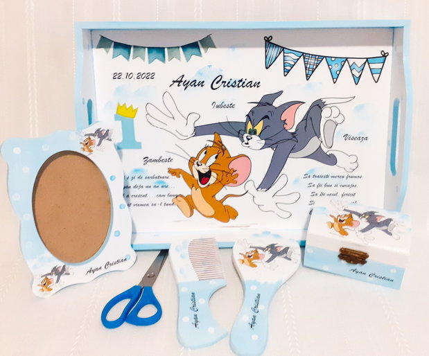 Tavita de mot baietel Cu Tom și Jerry