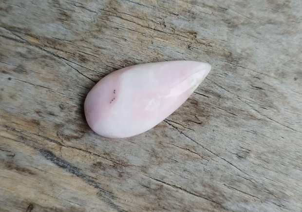 Cabochon opal roz, 25x13 mm