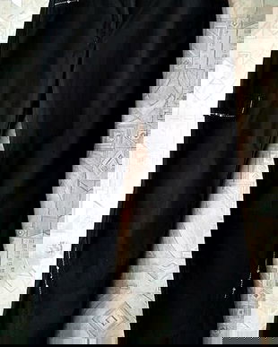 pantaloni / blugi negri bumbac , Crisca ,40