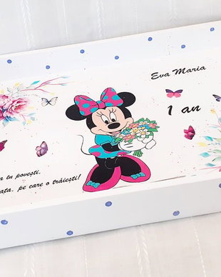 Tavita de mot fetita cu Minnie