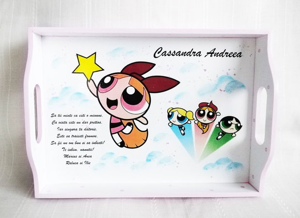 Tavita de mot fetita cu Powerpuff