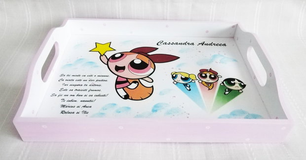 Tavita de mot fetita cu Powerpuff