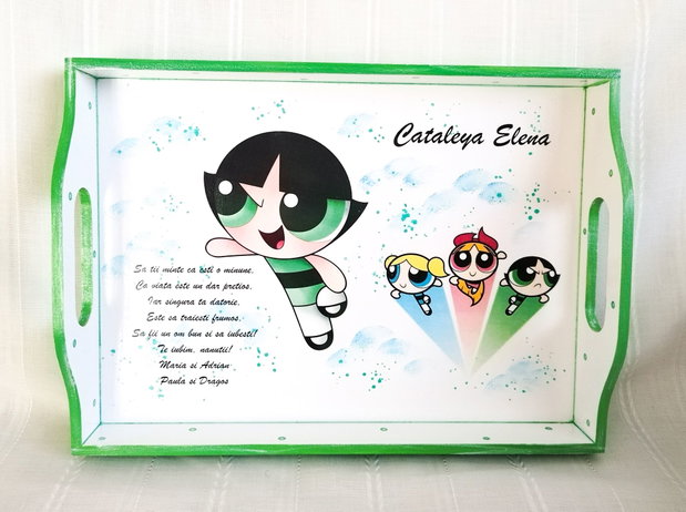 Tavita de mot fetita cu Powerpuff